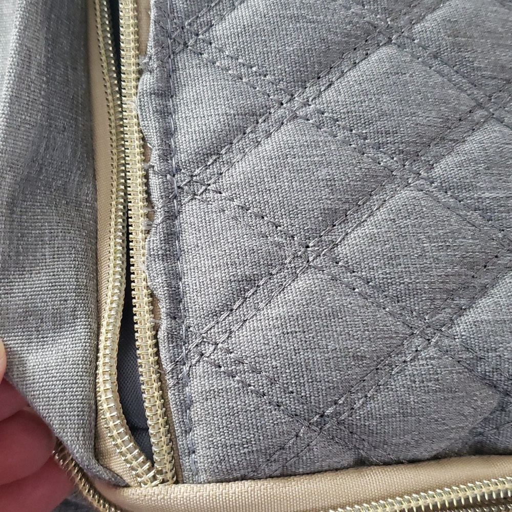 Sunshine Gray Backpack Diaper Bag Multifunction Like New - SALE - Picture 16 of 17